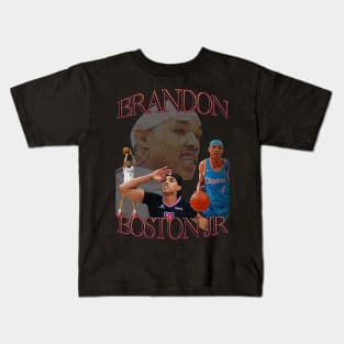 Brandon Boston Jr. Bootleg Graphic Tee | Vintage / Retro-Inspired Clippers BJ Boston T-Shirt Kids T-Shirt